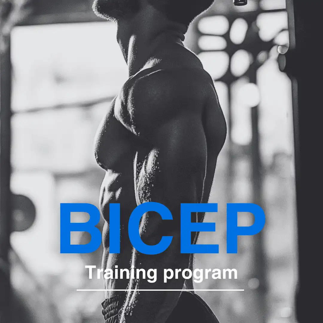 An impressive physique with big strong biceps.