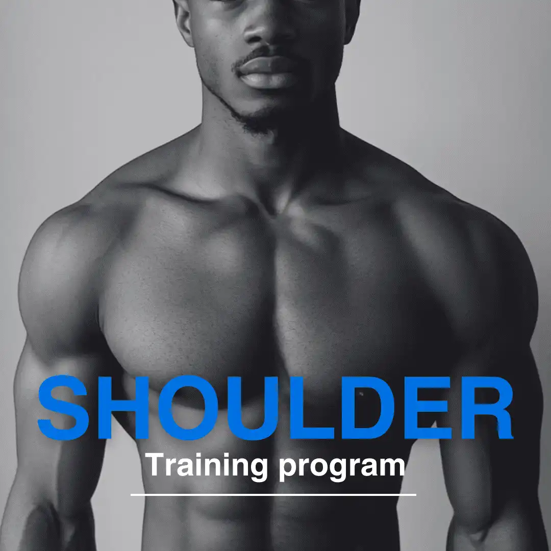 Image of a person with great shoulder development.