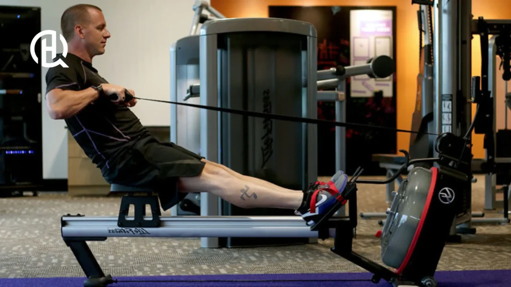 A row machine.